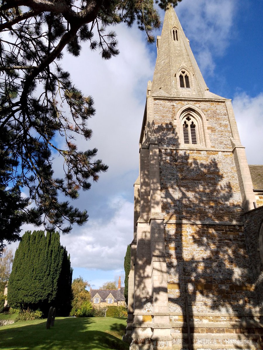 phil0073's tweet photo. Church Tower* &amp; Trees &amp; #ShadowTree *late 13th century 
#PhilOnaBike #TreePeople #TowerTuesday #SpireSaturday    
#SteepleSaturday https://t.co/BpNzVfYh4p