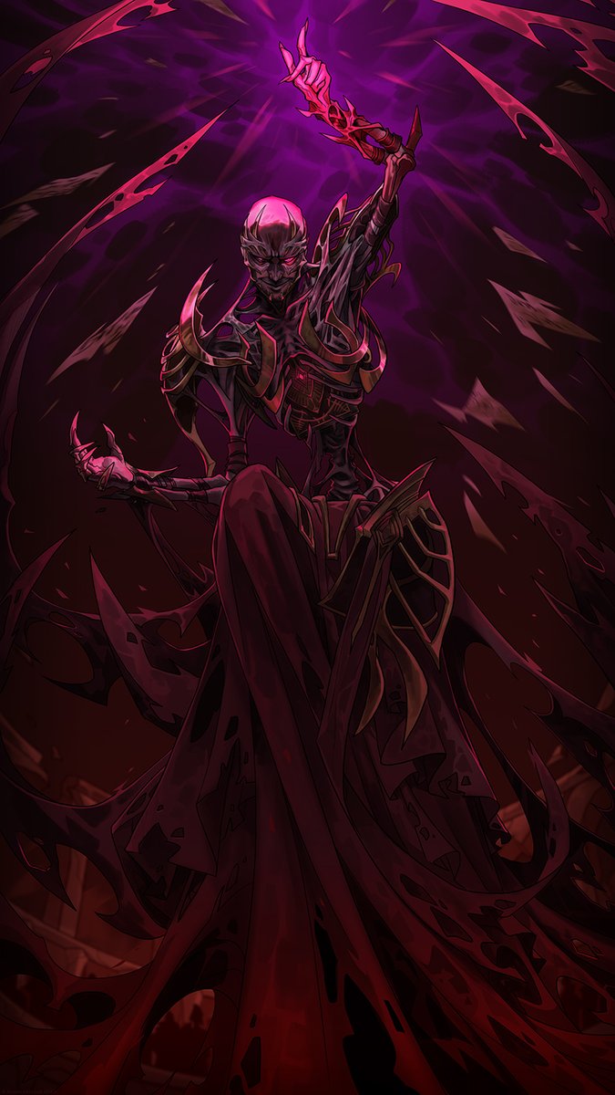 Hell is in the Heart 

A commission for Kita! 
A climatic moment in their DnD campaign, featuring Vecna 

#DnD #digitalart #illustration #Vecna #Art #Fantasyart