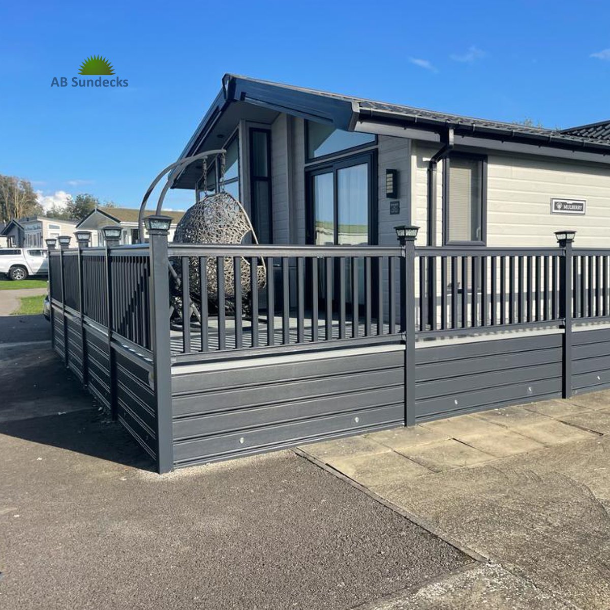 ABSundecksLtd's tweet photo. Did you know ❓
Our 100% PVC deck board has a distinct wood grain effect which matures over time leaving a beautiful finish ✅
#didyouknow #pvc #deckboard #deck #woodgrain #caravandeck #gardendeck #commercialdeck #holidayhome https://t.co/kfxk4OVmfW