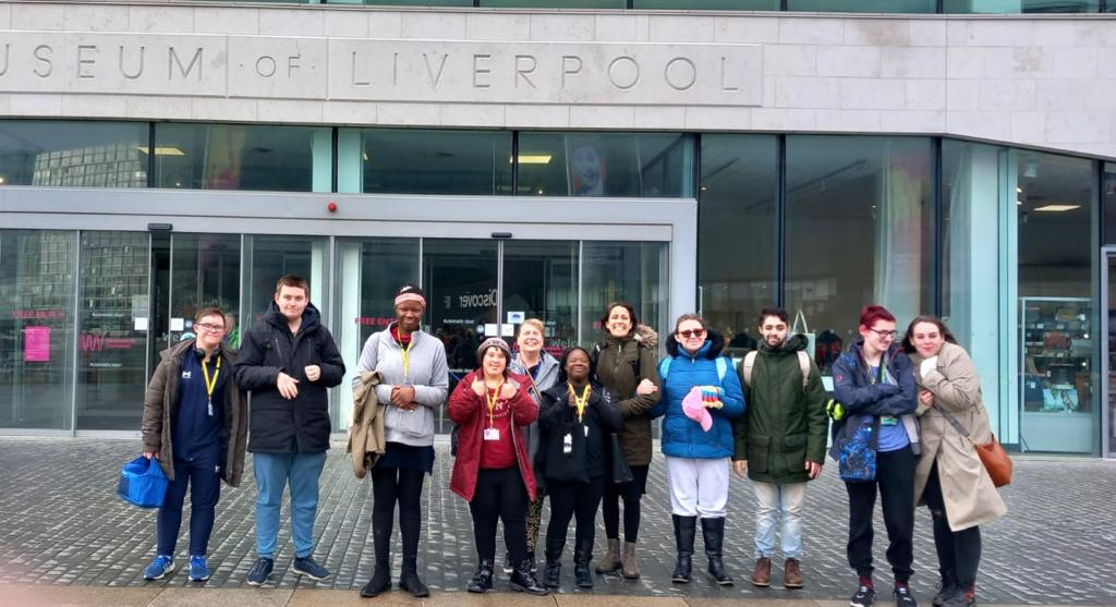 trythetrain's tweet photo. Last week, this group from Bury College had their final trip to Liverpool.

During the trip, they had lunch in the free picnic area at the @MuseumLiverpool, which is an awesome space, and used @merseyrail, which was a totally different experience for them.

#TryTheTrain https://t.co/tYV2LBQKEJ