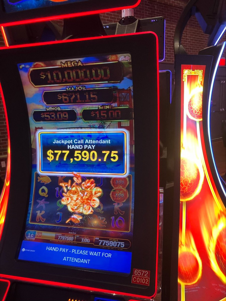 $77,590 on a penny slot? YUP! 👏👏 Gambling Problem? Call 1-800-GAMBLER.