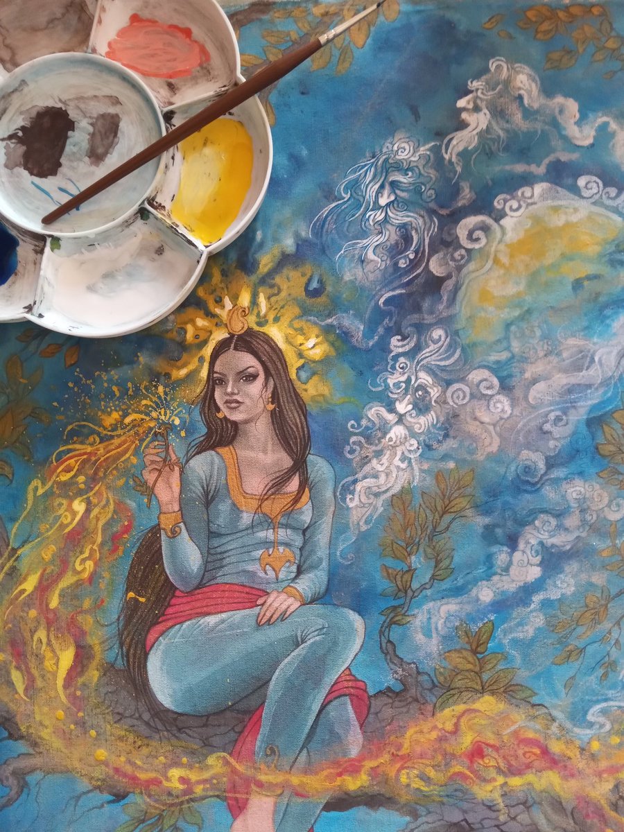 AHamzaban19424's tweet photo. New Drop 
Title: Competition of beauties 
Technique: #acrylicpainting on canvas 
Edition: 1/1
Price: 0.03 #ETH
#Foundation
Link in comment 👇 https://t.co/vLgIlYWMXh