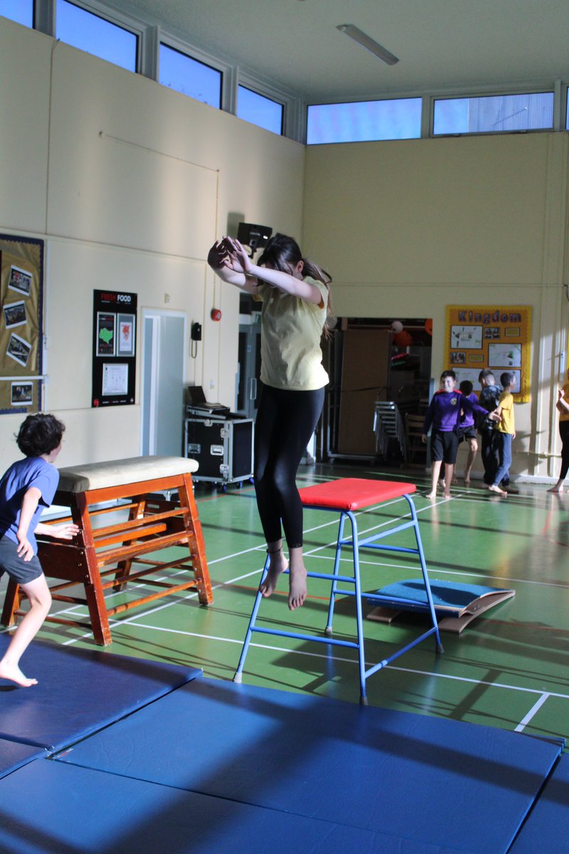 HeadcornPrimary's tweet photo. 🌟 Our Year 6 gymnasts are soaring to new heights! The precision and control they've developed in their knees to tabletop, feet to tabletop, and dismount moves are nothing short of impressive. Keep reaching for the stars, kids! 🤸‍♀️💫 #GymnasticsMastery #PEHub https://t.co/LnzHehDCSO