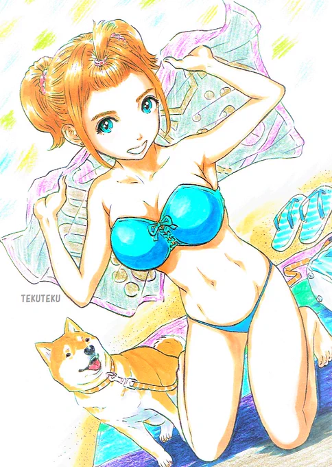#いいおなかの日  #illustration #オリジナルイラスト 