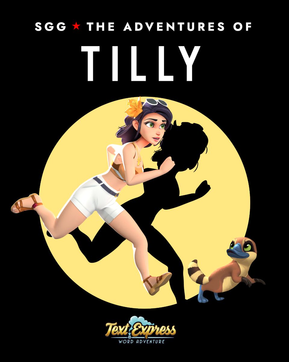 Today we were animating Tilly in a running pose. 
This made use think of another adventurer.
So we whipped up a little Tintin tribute!
#tintin #TextExpress #gamedev #adventure