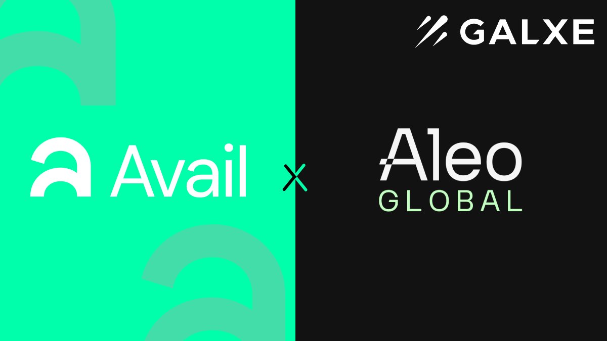 We have partnered with @AvailWallet to distribute Avail's Early Supporter Badge 🔥 Complete easy social tasks and claim your badge now! (Gasless) ⛽ Only 5000 OATs FCFS- galxe.com/RSMCk8F4xqAkaW… #Aleo #AleoGlobal #Avail #AvailWallet