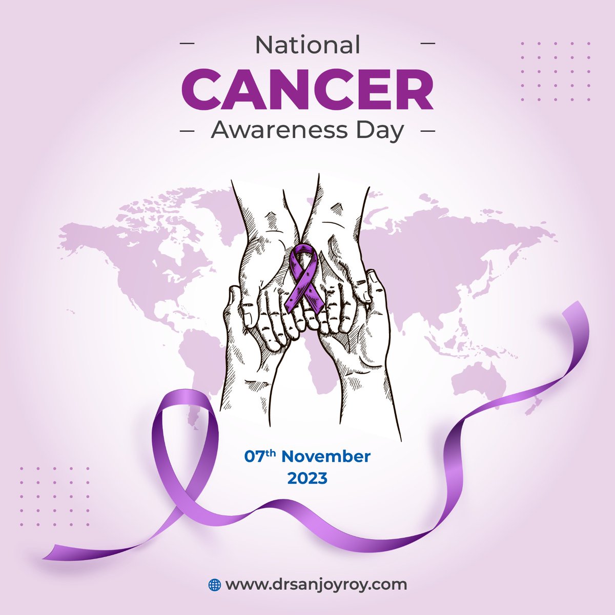 National Cancer Awareness Day is a significant event that takes place in India every year on November 7th. It is a day dedicated to raising awareness...
drsanjoyroy.com 
Call- 9830158619

#NationalCancerAwarenessDay #Oncology #RadiationOncologist #Kolkata #SanjoyRoy