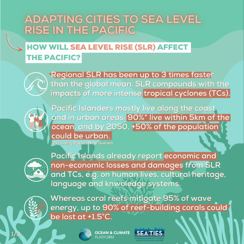 ocean_climate's tweet photo. 📆Mark your calendar for November 9! #SEATIES @ocean_climate will unveil its recommendations for coastal cities to #adapt to #SeaLevelRise🌊#AdaptCoastalCities 👇Meanwhile, gain insights into how the #Pacific is tackling rising ↗️ sea levels

🔗Dive in: https://t.co/27E0ekZtIa