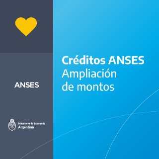 ansesgob's tweet photo. 👉 Actualizamos los Créditos ANSES con nuevos montos

⬆ Los créditos para trabajadores en relación de dependencia pasaron a ser de hasta $1.000.000, y los de jubilados y pensionados de $600.000. https://t.co/7EDLQlKRkG