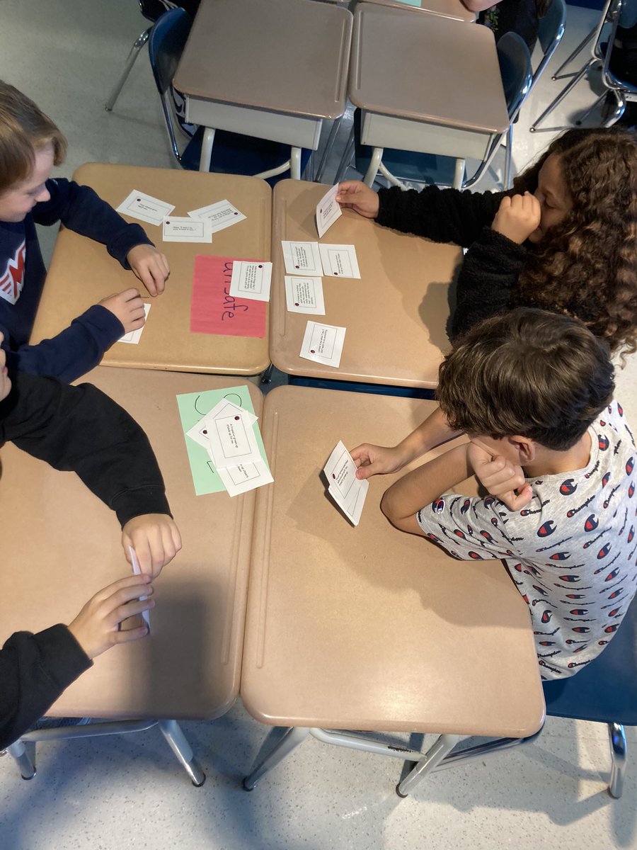 Here is what’s happening in health class:  Students teaching each other what types of relationship behaviors are safe and unsafe.