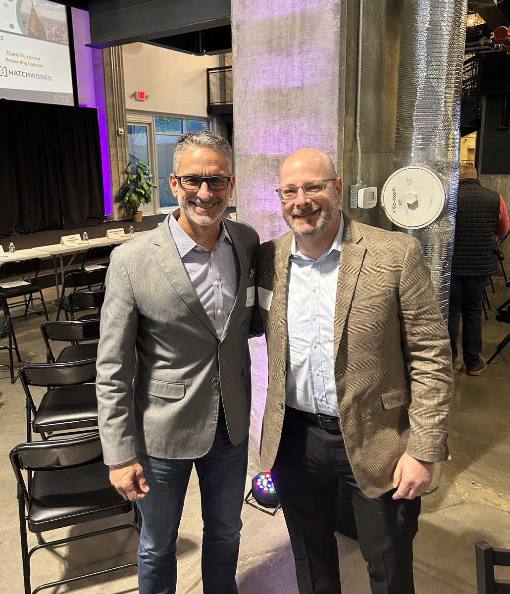 A gathering of industry leaders at FinTech Atlanta’s 'Run it by the Buyers' forum. Albert Bodine and Jordan Hirschfield had the pleasure of attending the event that fosters commercial collaboration between promising FinTech companies and large corporations. #fintech #commercial