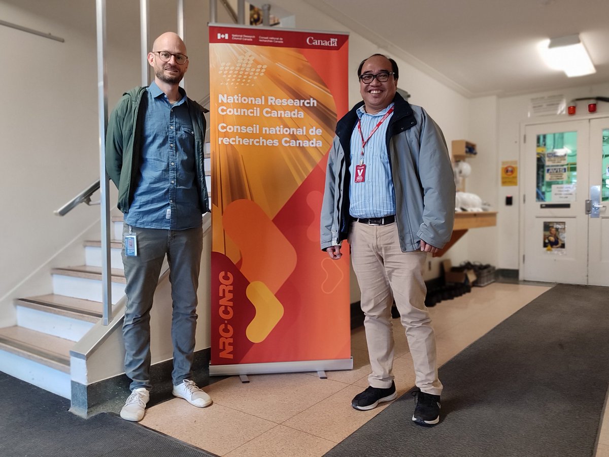 Saut Sagala (@saut_rdi) on Twitter photo Had a nice chat this morning with Max <a href="/makinate_/">Max Kinateder</a> at NRC in Ottawa, Canada, talking about research works on human behavior, evacuations in the face of fire risks. A multi-disciplinary approach is needed, such as building materials, psychology, artificial intelligence, etc. Had a nice chat this morning with Max <a href="/makinate_/">Max Kinateder</a> at NRC in Ottawa, Canada, talking about research works on human behavior, evacuations in the face of fire risks. A multi-disciplinary approach is needed, such as building materials, psychology, artificial intelligence, etc.