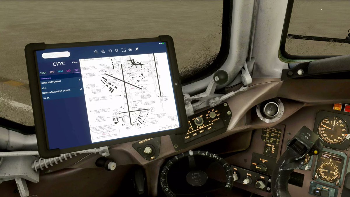 simulavuelonoti's tweet image. Las cartas de #Navigraph ya son compatibles con #FlytheMaddogX: navigraph.com/blog/maddog-efb