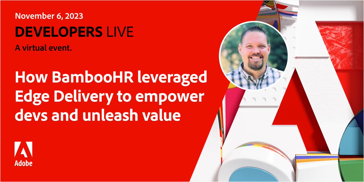 📈 In 1 hour at #AdobeDevelopers Live: "Discover How BambooHR Leveraged Edge Delivery." 

Hear from Josh Wadsworth of <a href="/bamboohr/">BambooHR</a> about their game-changing journey with Edge Delivery Services, improving site performance and authoring efficiency: developerevents.adobe.com/events/details… #AEM #CMS