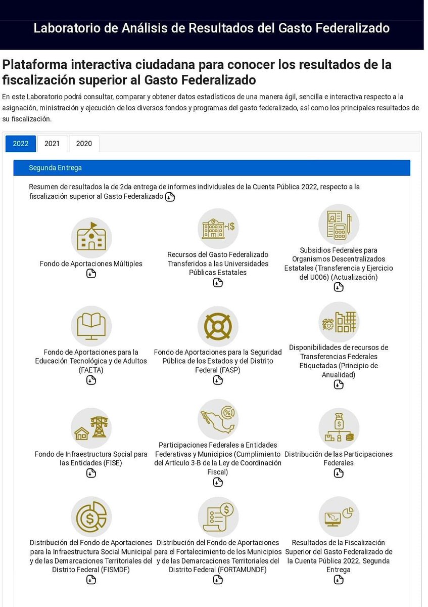 ASF_Mexico's tweet photo. #LaASFinforma:
En el "Laboratorio de análisis de Resultados del Gasto Federalizado",  podrás comparar y obtener gráficos estadísticos sobre los resultados de fiscalización superior a Estados, Municipios, Universidades Públicas Estatales, entre otros. 👩🏽‍💻👨🏻‍💻📊 https://t.co/zLGon05BwL