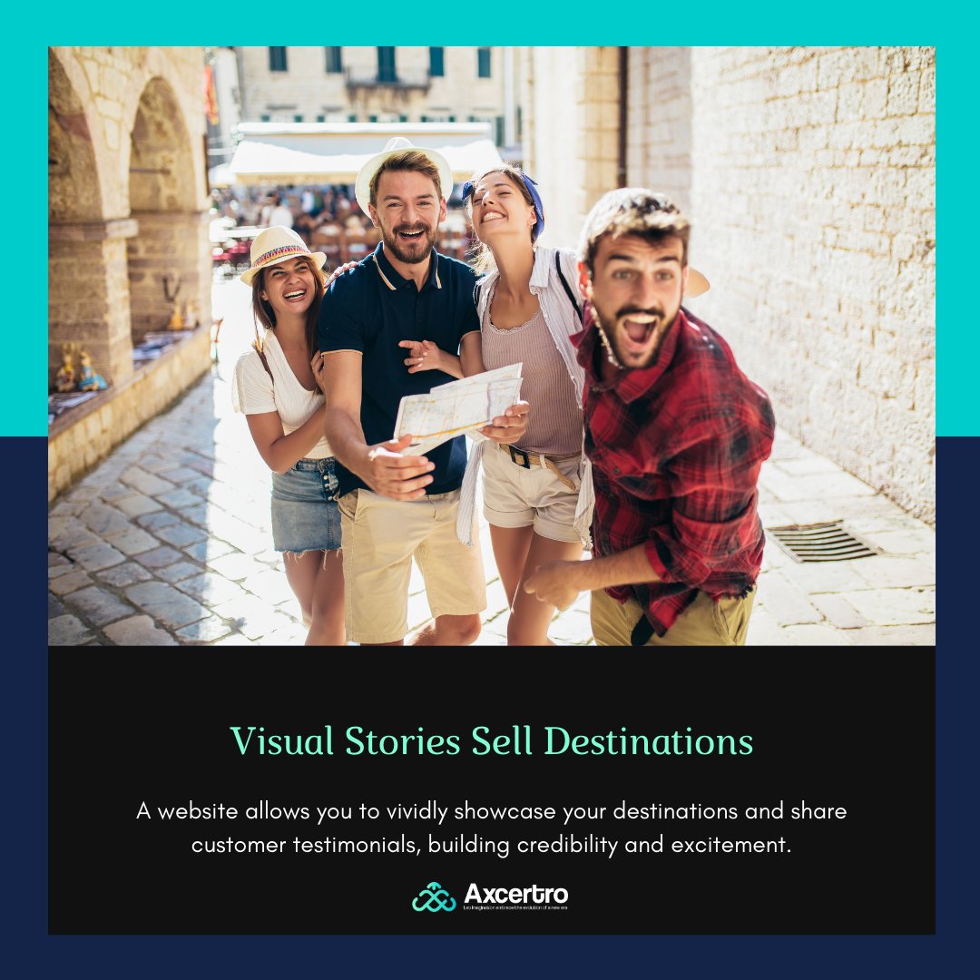 axcertro's tweet photo. 🌟✈️ Join forces with Axcertro (Pvt) Ltd to craft a website that's as engaging as your tours. Let's embark on this digital journey together and turn online visitors into real-world explorers. 🚀🧳

#TravelGuides #WebsiteEssentials #DigitalPresence #Axcertro #TourismMarketing https://t.co/P8EUuSv8Cx