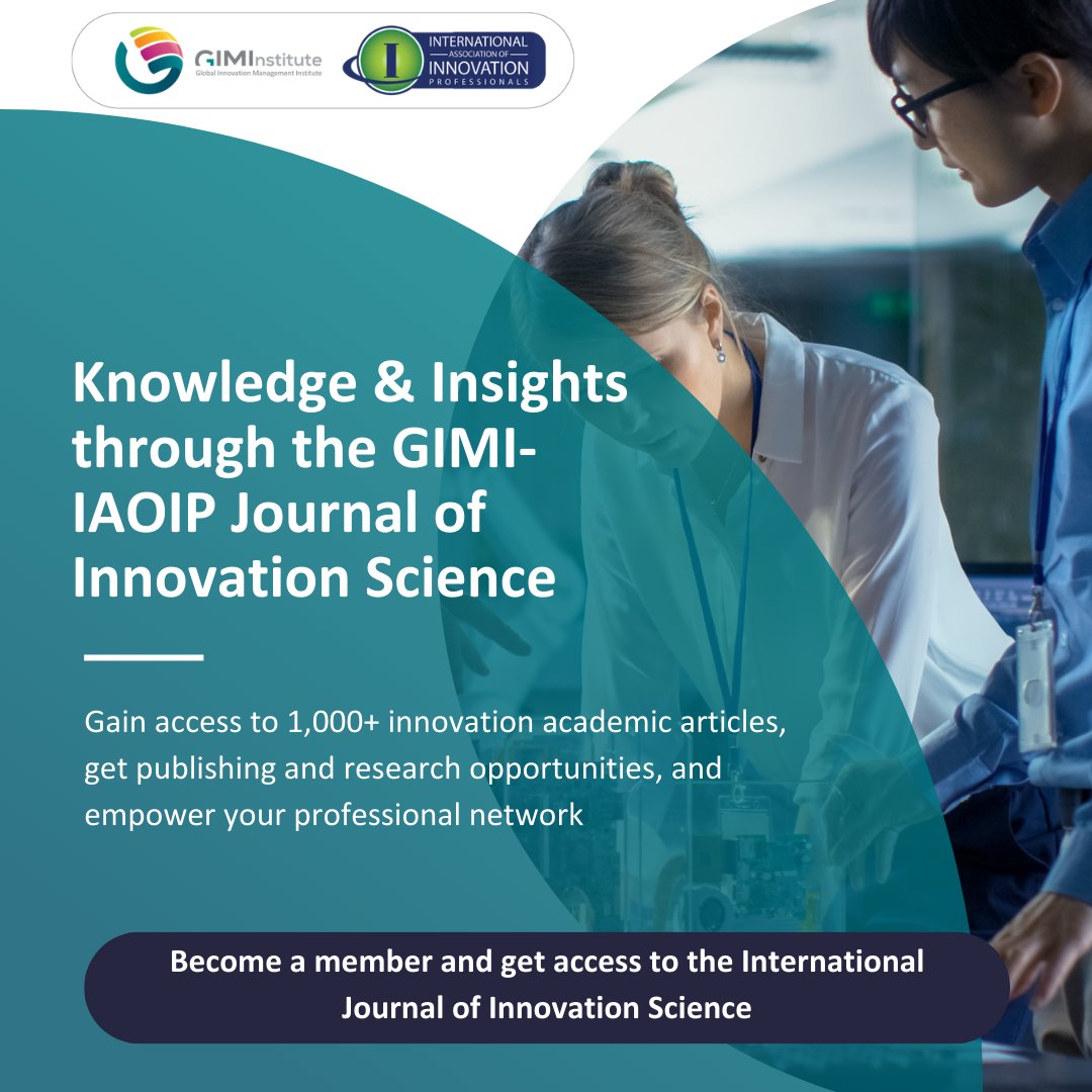 thegiminstitute's tweet photo. 📚 Unlock the Power of Knowledge! 
🌟 As a valued member, you will have exclusive access to the Journal of Innovation Science. 🧠
💡 Dive into groundbreaking research and stay at the forefront of innovation. 🚀💼 Explore, learn, and inspire! 
https://t.co/bVqlArtFyY https://t.co/xCkeBEc3nT
