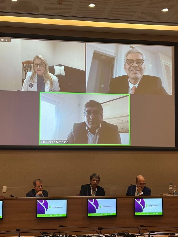 Dr. Lauren Barron, Dr. Guilherme Silva and Dr. Leo Simpson presented and moderated at the International Cardiology Symposium 2023 in Brazil.
#TAVR #Cardiothoracicsurgery #cardiologyconference