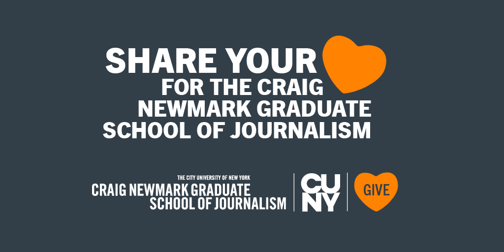 MATCH alert! If you donate to @NewmarkJSchool this #GivingTuesday, every dollar will be matched 2:1 by our generous donors. Consider giving to one the most imaginative, forward-looking, affordable and diverse journalism schools in the nation 👇givegab.com/campaigns/newm… #CUNYTuesday