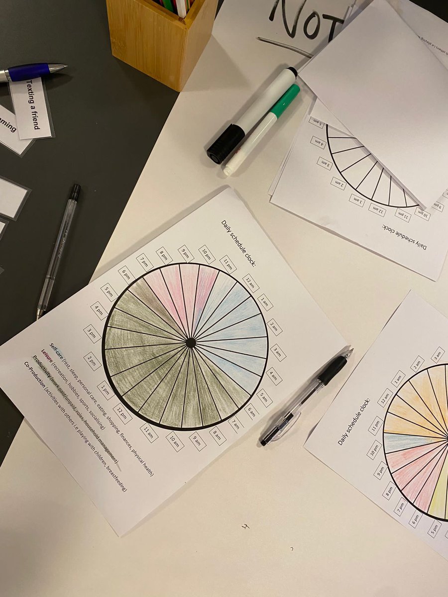 AnnaSandiani's tweet photo. Day 1 of #OTWeek23-teams in SHFT have been busy! 
SW OT &amp; Reablement Team held a session on “guess the occupation” (spoiler alert they all were!) &amp; occupational balance!  And our Specialised Services OT’s have been introducing the OT Team on their insta page! @SHFT_AHP @HIOWAHPs https://t.co/JjTQpNIXJe