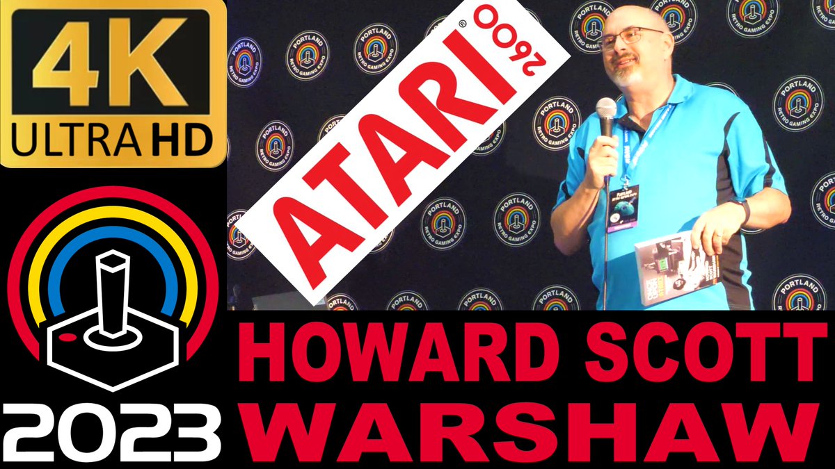 RetroGamingExpo's tweet photo. Audience favorite @HSWarshaw tells hilarious stories from his time at Atari, a total riot and comedy gold!! And also deep insights into the early days of the videogame industry!
https://t.co/tvIoeatx1p
#PRGE #PRGE2023 #retrogaming #Atari #HSW #OnceUponAtari https://t.co/KfpeLVVysh