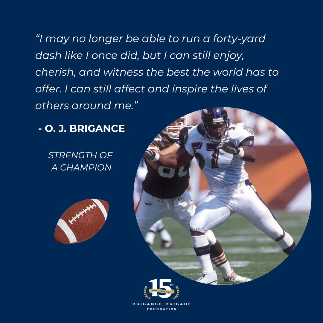 BriganceBrigade's tweet photo. Here's some Monday morning motivation from @OJBrigance!  #AllThingsPossible #FightingALS #endALS #BBF15 https://t.co/FT3ik0n7fm