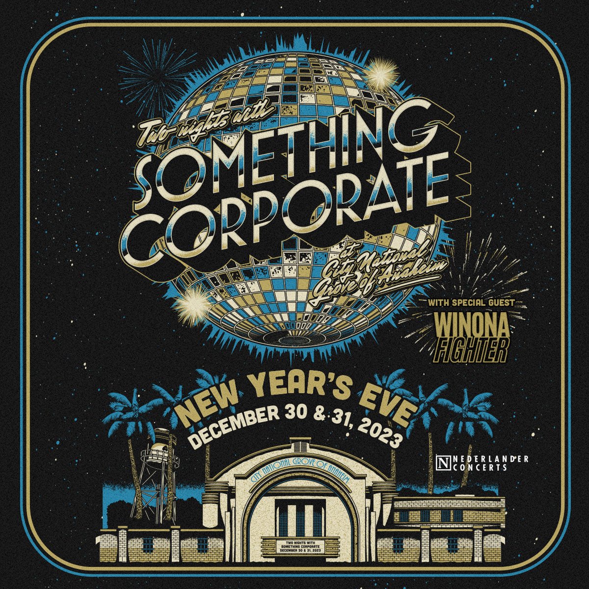 We’re coming home for New Years Eve! somethingcorporate.com Registration to purchase tickets starts now through ‘Ticketmaster Request’ and remains open until Monday, 11/13 at 12pm PT. Tickets will be confirmed on Wednesday, 11/15. Visit the link for more details.