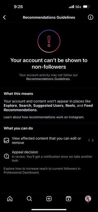 Man I hate Instagram, time to migrate back here 🤭 https://t.co/J1NRxRWV2c