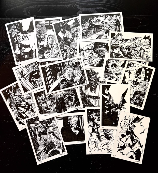 🦇 🦇 Original art for the first half of this year's Batobers are now up for auction on eBay!!! 🦇🦇
https://t.co/1ReViAVbS4 