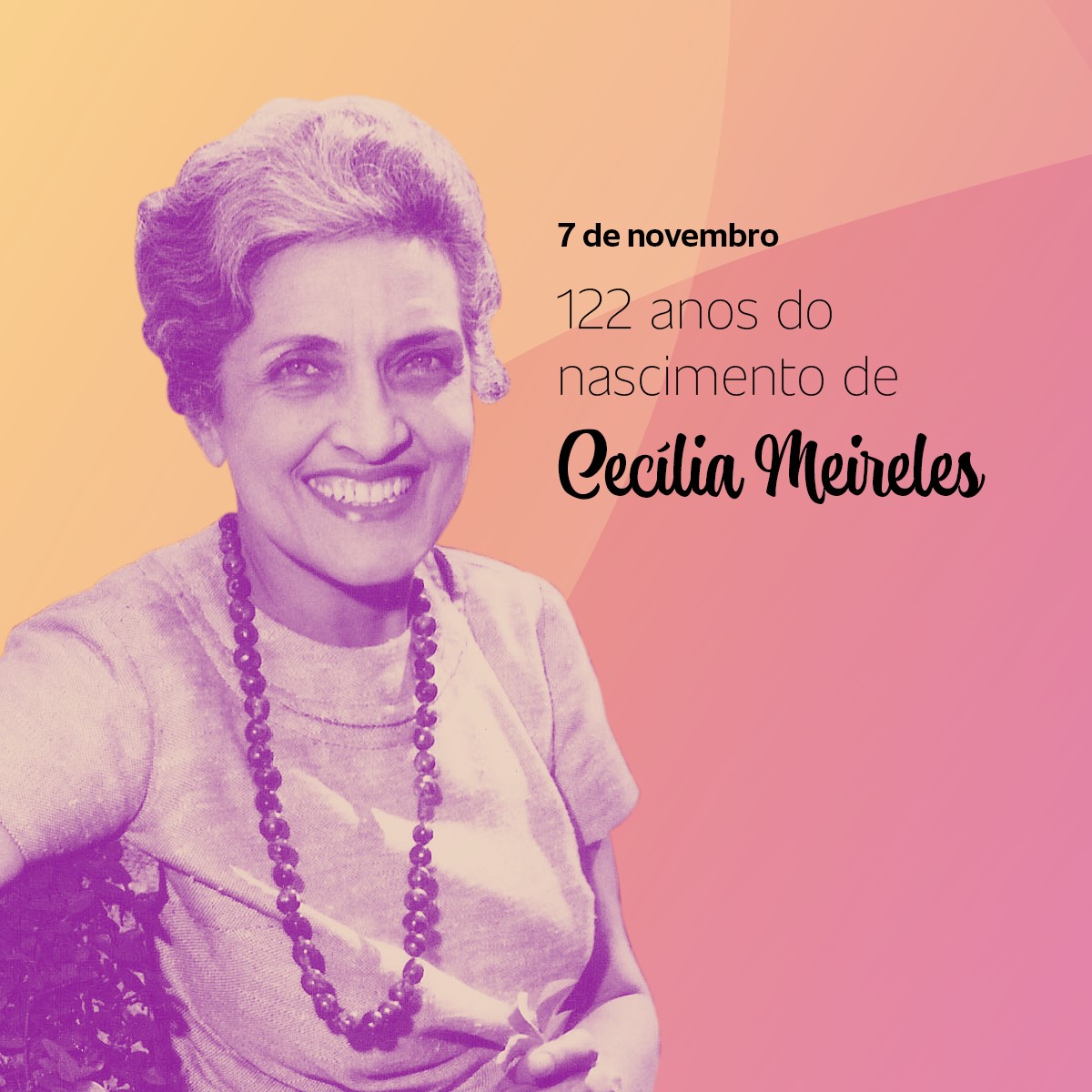 globaleditora's tweet photo. Hoje comemoramos 122 anos do nascimento da poeta #CecíliaMeireles!
Em 2023, completam-se 70 anos da primeira edição do livro #RomanceiroDaInconfidência, um dos livros mais conhecidos da autora.
#GlobalEditora #GlobalEditora50Anos #aniversário #ouistoouaquilo #poesiabrasileira https://t.co/yqMTtYN7st
