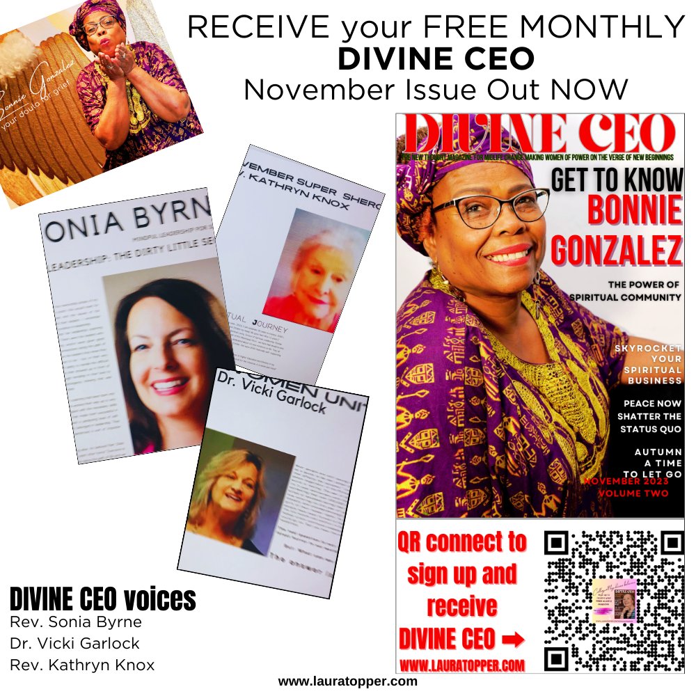 WorldRel4Kids's tweet photo. Thanks so much for including me in the November edition!! #DivineCEO #womenofpower #peace #spirituality https://t.co/e5u0WGWuxH https://t.co/Ocpnh2feS9