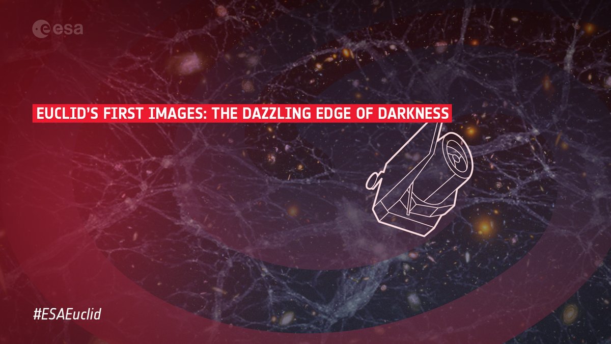 You won't want to miss this 👀

Watch live as we reveal the first full-colour images of the Universe from our recently launched #ESAEuclid mission on #ESAWebTV 👉 esawebtv.esa.int

⏰ 13:15 GMT/14:15 CET

🔗 esa.int/Science_Explor…