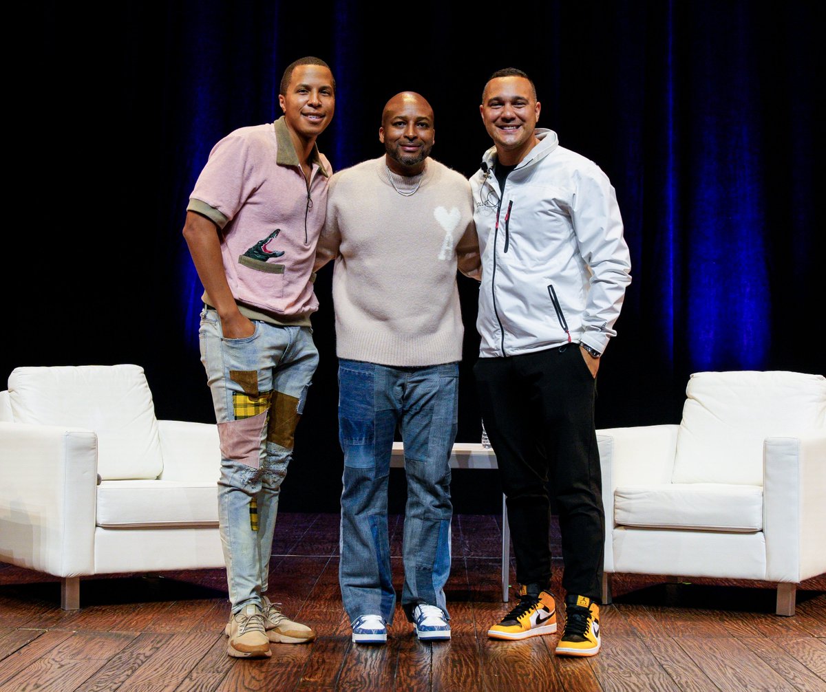🫱🏼‍🫲🏾 Special thanks to Marlon C. Nichols and Aaron Samuels for a riveting conversation on how we can collectively push the boundaries of innovation &amp; representation. #AFROTECH23