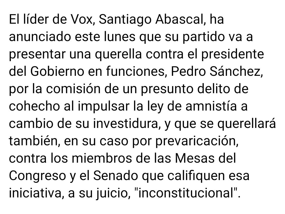 carol_dlrm's tweet photo. Adelante!!!! @vox_es
#NoALaAmnistia
#NoEnNombreDeEspaña
#golpistasAprision
#Sanchezgolpista https://t.co/xsvcLgG7SD
