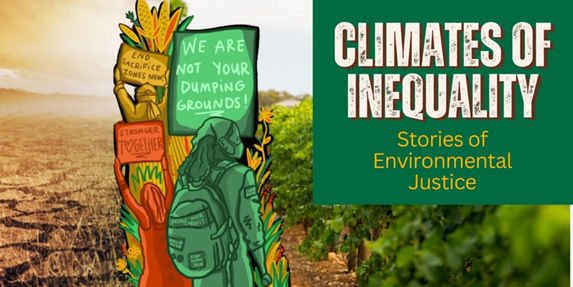 The Climates of Inequality exhibition opens at Chicago Justice Gallery through May 2024, organized by the UIC Latino Cultural Center and Social Justice Initiative with Alianza Americas and Little Village Environmental Justice Organization.

Learn more: communityrelations.uic.edu/news-stories/c…