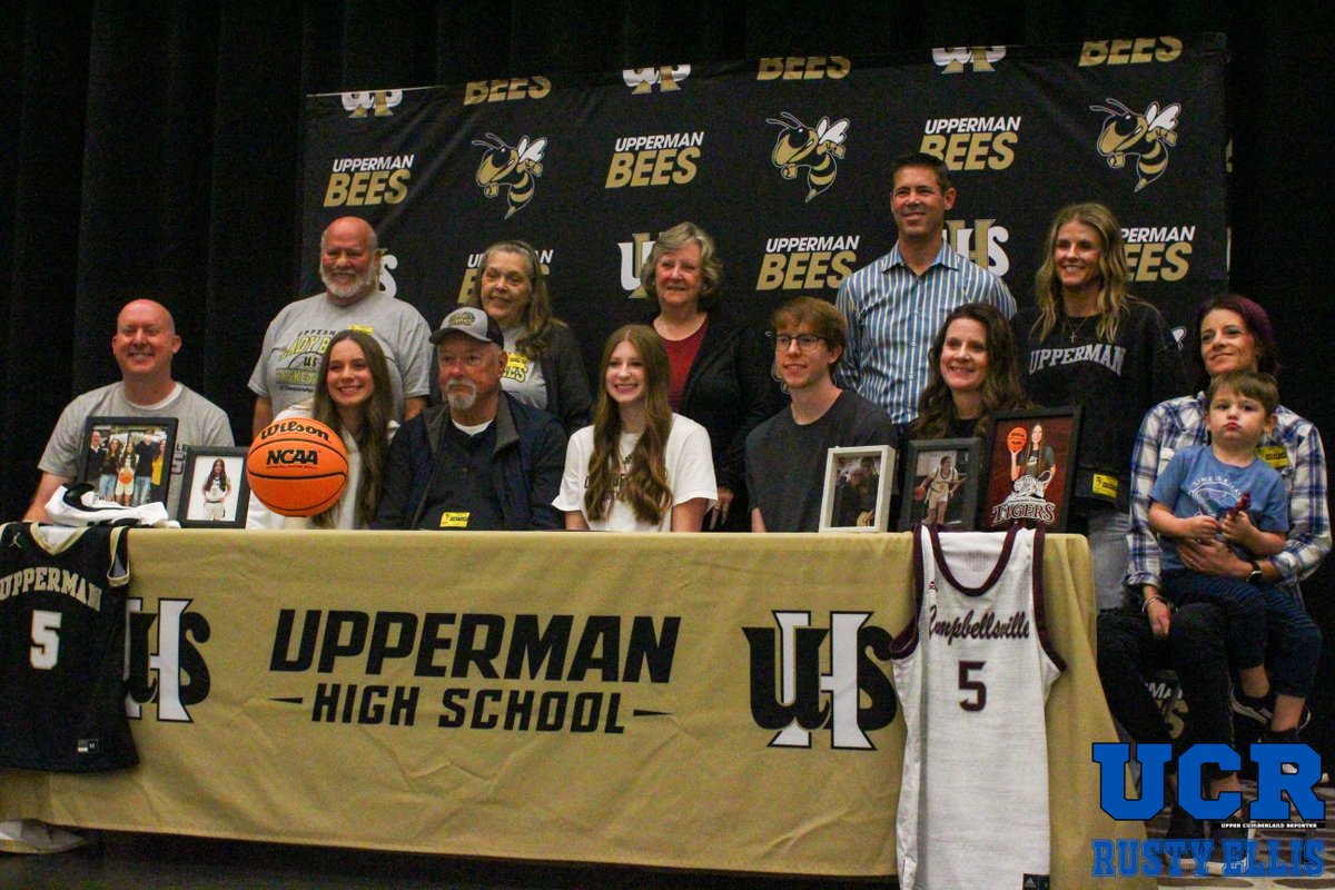 U_C_Reporter's tweet photo. Upperman's Bella Stiles Signs To Play Basketball At Campbellsville University. STORY and PHOTO GALLERY: https://t.co/j0soBPtYww #UCR https://t.co/93wXTafcxd