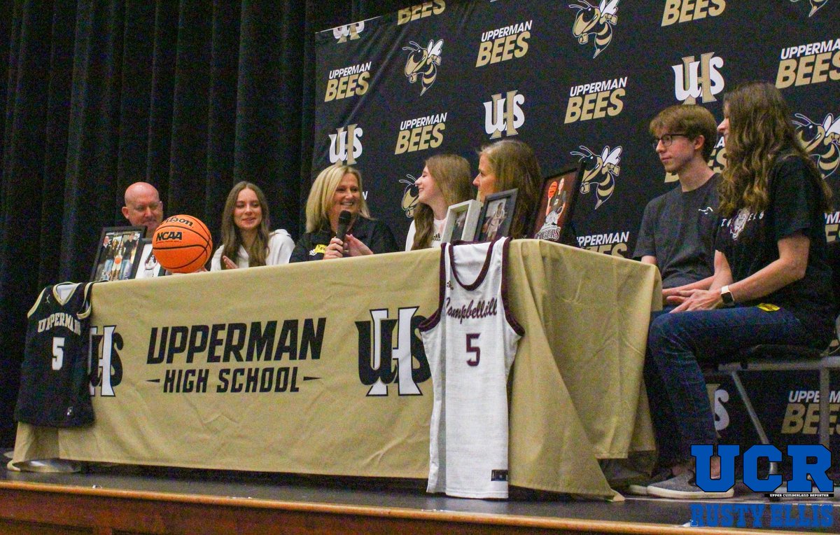 U_C_Reporter's tweet photo. Upperman's Bella Stiles Signs To Play Basketball At Campbellsville University. STORY and PHOTO GALLERY: https://t.co/j0soBPtYww #UCR https://t.co/93wXTafcxd