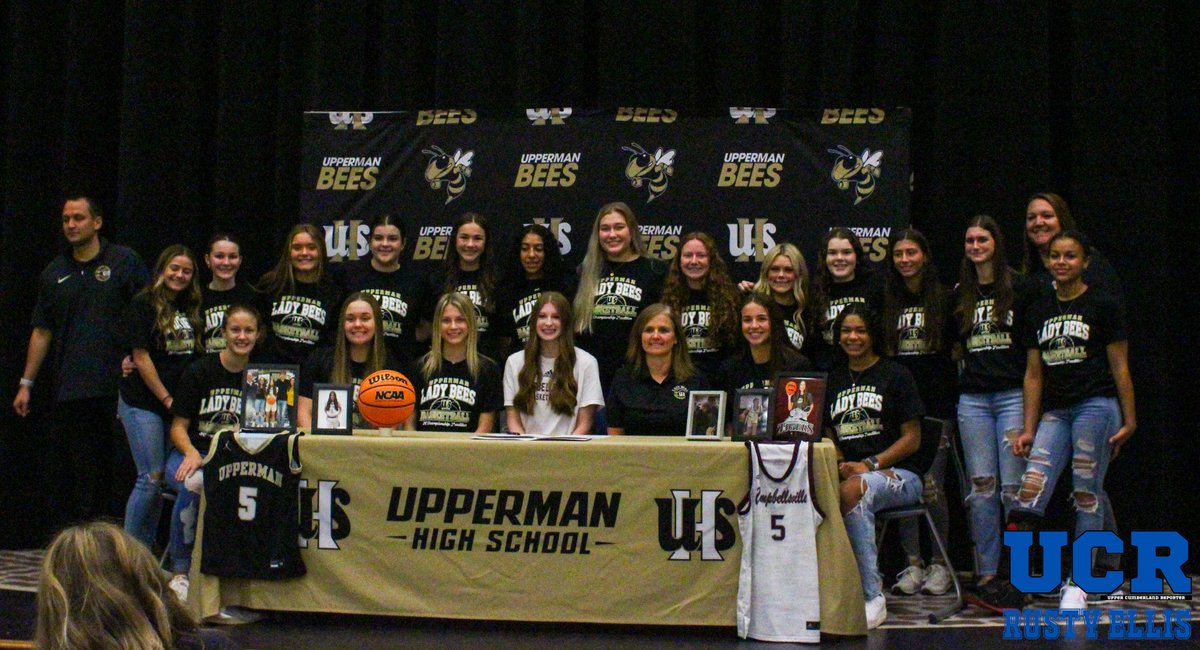 U_C_Reporter's tweet photo. Upperman's Bella Stiles Signs To Play Basketball At Campbellsville University. STORY and PHOTO GALLERY: https://t.co/j0soBPtYww #UCR https://t.co/93wXTafcxd