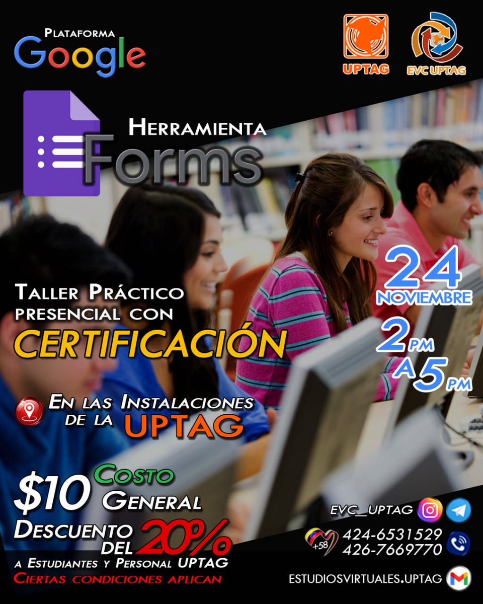 evcuptag's tweet photo. INSTCRIBETE EN LOS TALLERES QUE PRESENTAMOS A CONTINUACIÓN
✳️Herramientas de Google✳️
👉👉 https://t.co/SF9CLGMLDu https://t.co/iPfmtTdVXO