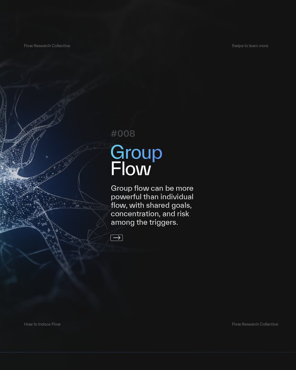 thefrc_official's tweet image. Team up for greatness! Group &apos;Flow&apos; is the secret weapon, supercharging shared goals, intense concentration, and calculated risks. Discover the power of collective &apos;Flow&apos; for ultimate success! #GroupFlow #Success