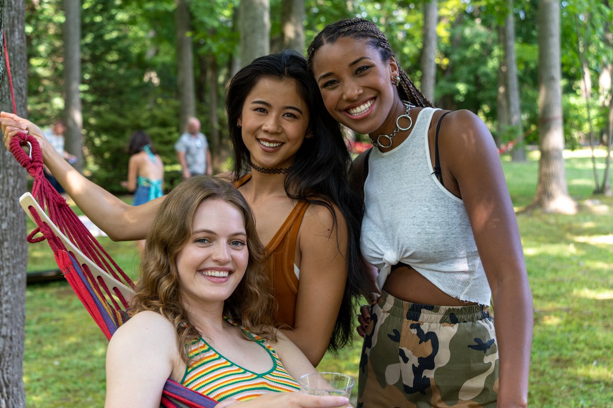 DecalReleasing's tweet photo. Loving these behind-the-scenes candids from the set of #TrippedUp ๐ Available Everywhere You Rent Movies!
https://t.co/ttYFOSfh4X https://t.co/pTfQi1AB88