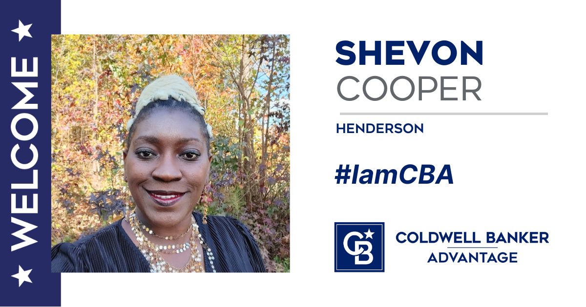 cbadvantagehoms's tweet photo. Please help us welcome Shevon Cooper to our Henderson Office!
Welcome, Shevon!
#iamcba #cbadvantage #withyoualltheway #hendersonnc https://t.co/Xt3kNXT7rT