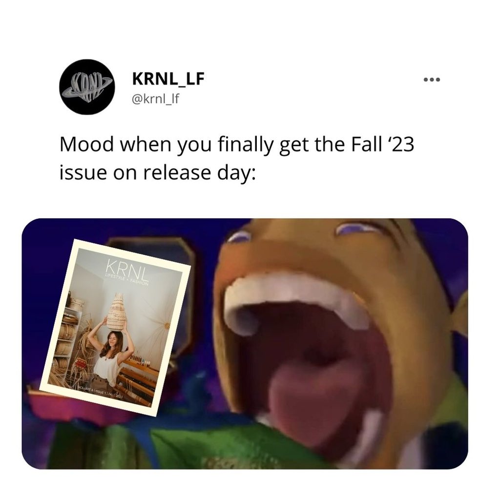 KRNL Lifestyle & Fashion tweet media