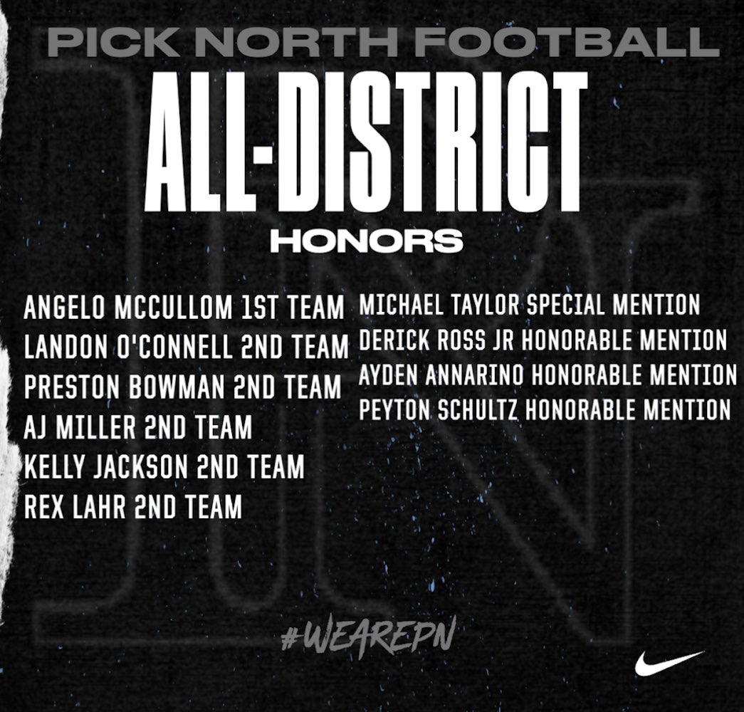pnfootball's tweet photo. 16 Panthers EARN post season honors
#WeArePN | #DETA1LS https://t.co/JweHJ11iqY