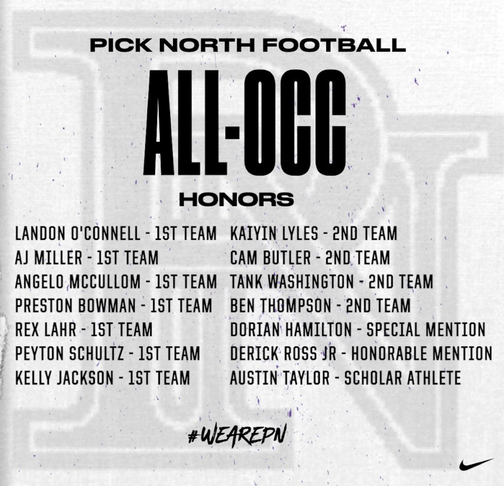 pnfootball's tweet photo. 16 Panthers EARN post season honors
#WeArePN | #DETA1LS https://t.co/JweHJ11iqY