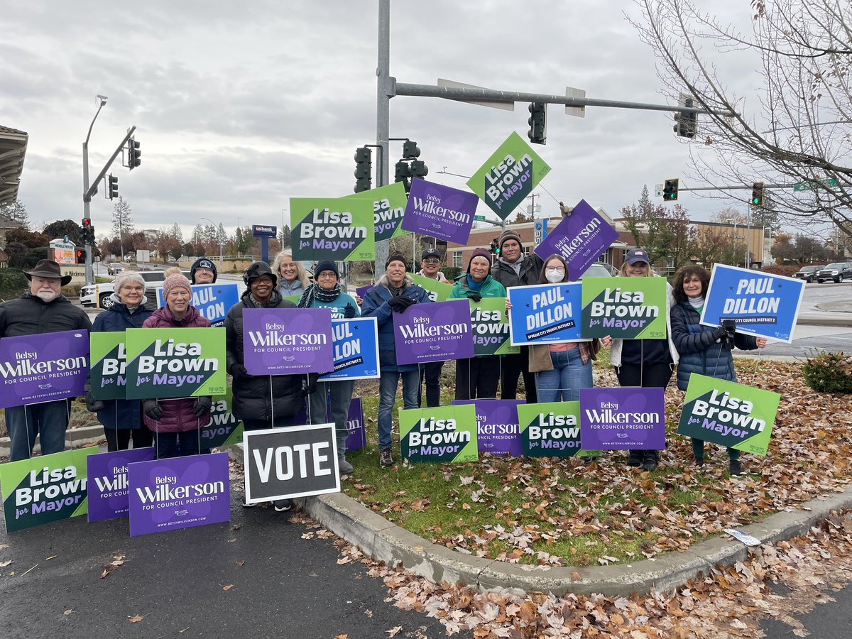 VoteBWilkerson's tweet photo. Special shoutout to everyone helping us remind people to vote in this final push! Rain or shine, I am so grateful to everyone showing up to get out the vote! https://t.co/fpi38zqO1D