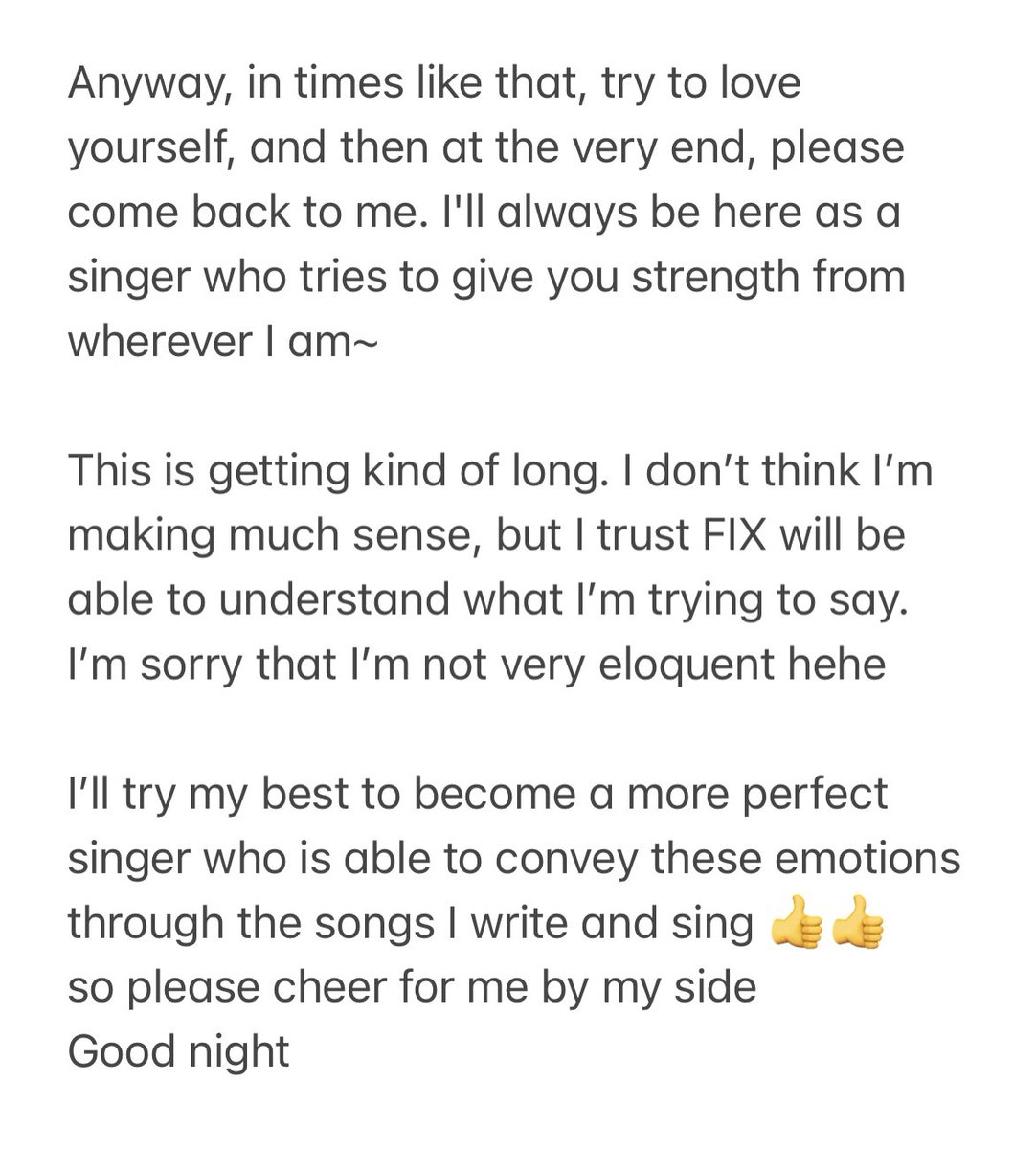 cixbabbles's tweet photo. Seunghun asked FIX to listen to Abyss by Woodz while reading this letter 🥺💌

#CIX #김승훈 #승훈 #SEUNGHUN https://t.co/ktcSHGZtfQ