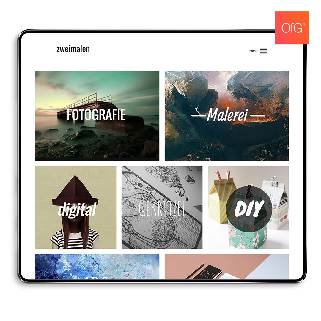 ofg's tweet image. Webdesign by Anne Zimny!
#screendesign
#uiux
#webdesign
#ofg_gallery
#ofg
#onlineschulefürgestaltung
#getcreative
#onlinekursefürkreative
ofg-studium.de/online-fernstu…