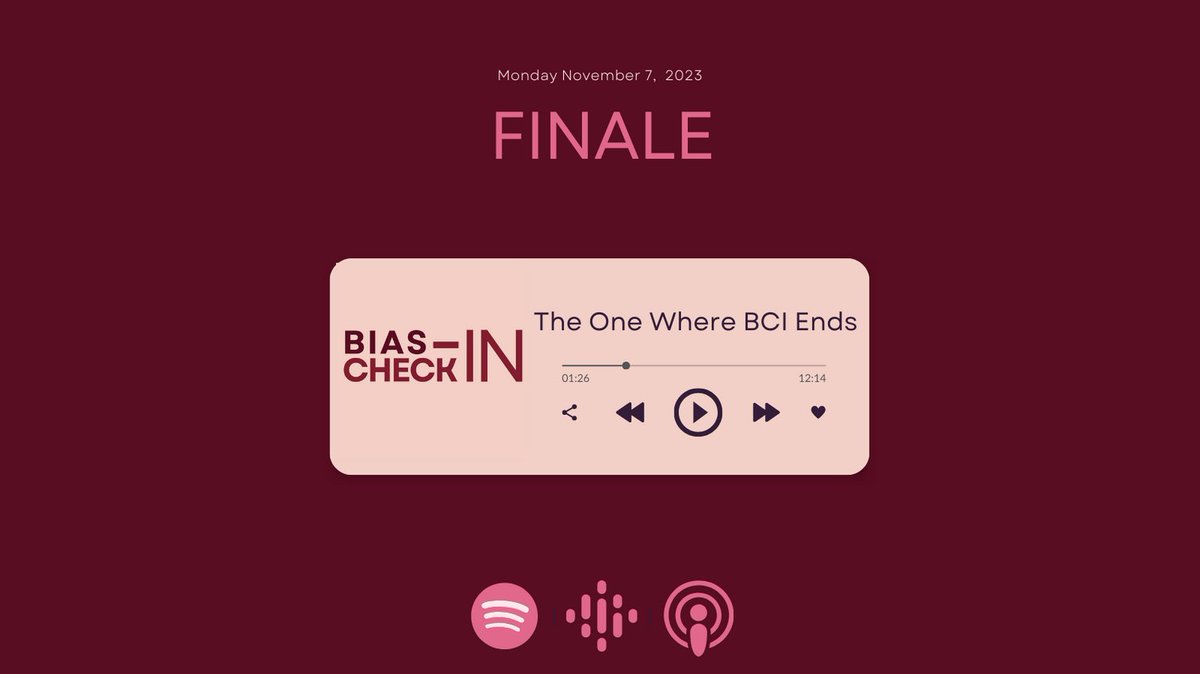 Bias Check-In Podcast tweet media