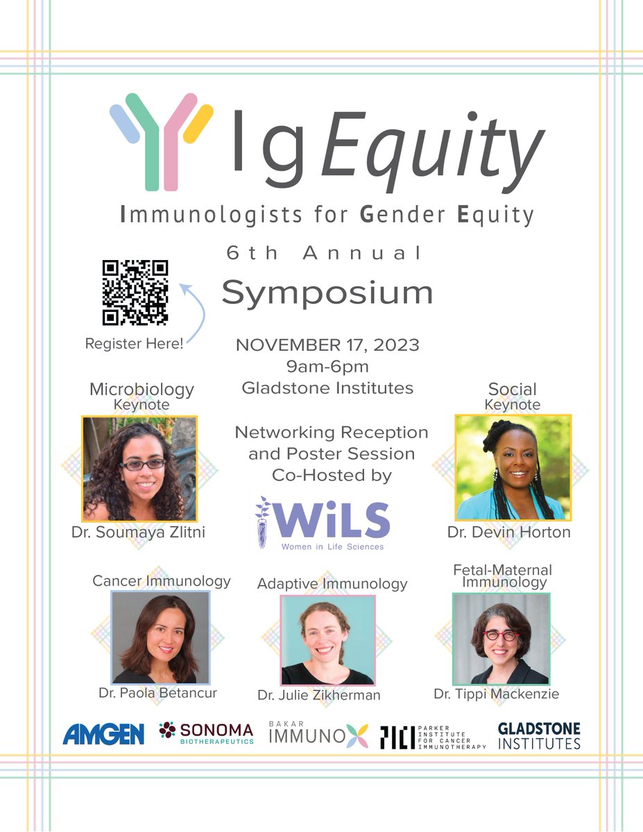 UCSF Immunologists for Gender Equity (@igequity) on Twitter photo RSVP for the Immunologists for Gender Equity Annual Symposium on Nov 17th! Registration is open to UCSF, Gladstone, Berkeley, and Stanford trainees/faculty! Please spread the word!
<a href="/immunox/">UCSF Bakar ImmunoX Initiative</a>
@ucsf RSVP for the Immunologists for Gender Equity Annual Symposium on Nov 17th! Registration is open to UCSF, Gladstone, Berkeley, and Stanford trainees/faculty! Please spread the word!
<a href="/immunox/">UCSF Bakar ImmunoX Initiative</a>
@ucsf